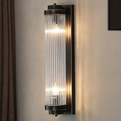 GlowWave Modern Crystal Wall Sconce