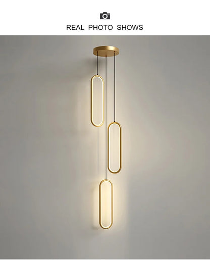 LuminaSphere: Modern LED Chandelier Pendant Light