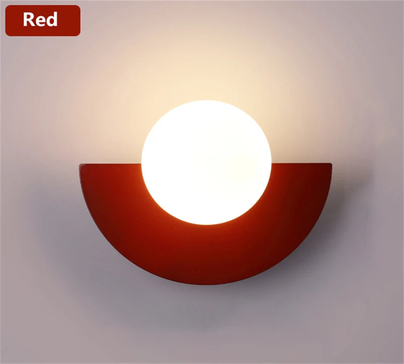 Colorful Ball Wall Sconce