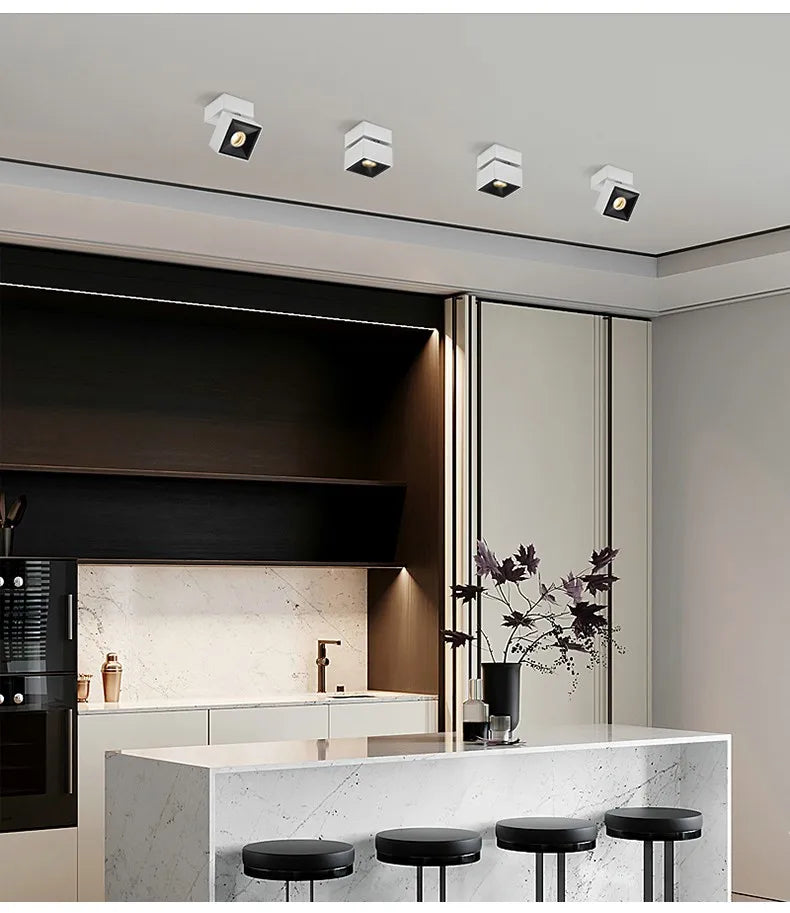 Dimmable 360° COB LED Downlight Spotlights