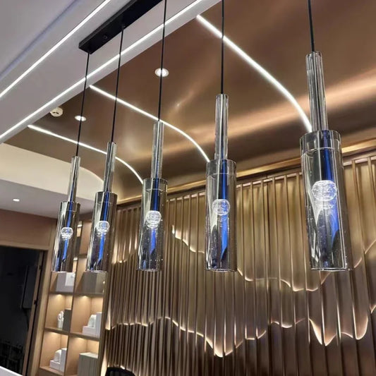 Nordic Ceiling Glass LED Pendant Lamp Chandelier