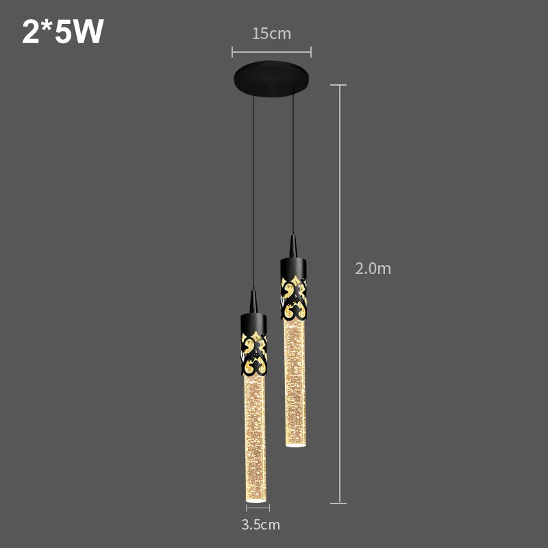 Crystal Rod LED Pendant