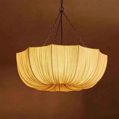 Wabi-Sabi Fabric Chandelier