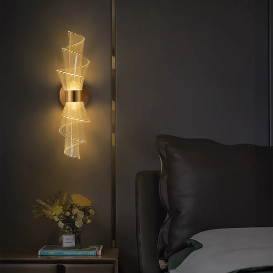 Nordic Glow Wall Sconce - Elegant LED Lighting