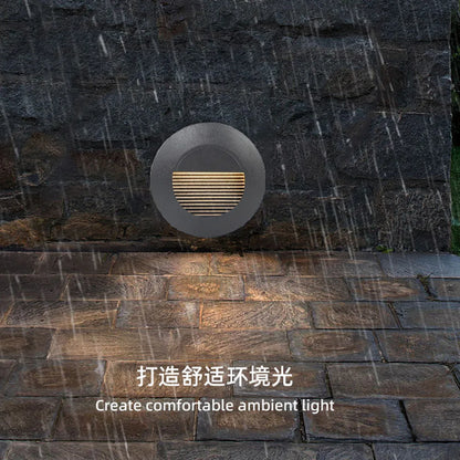 GlowStep 3W LED Waterproof Wall Lamps