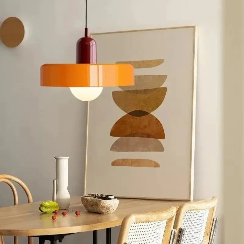 Nordic Retro Glass Pendant