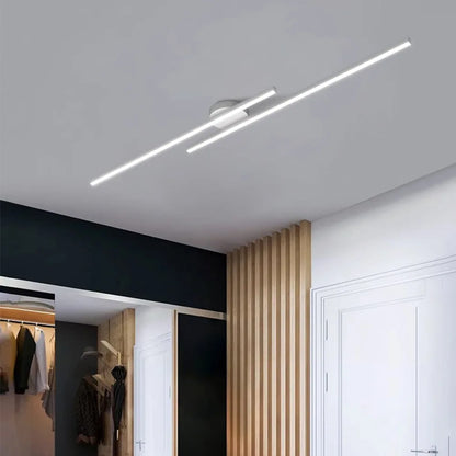 AluGlow Modern LED Ceiling Lamp - Stylish Indoor Light