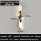 Sleek C-Shape LED Wall Lamp - Modern Minimalist Design