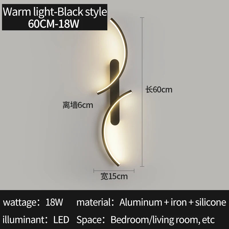 C-Sleek Minimalist LED Wall Sconce