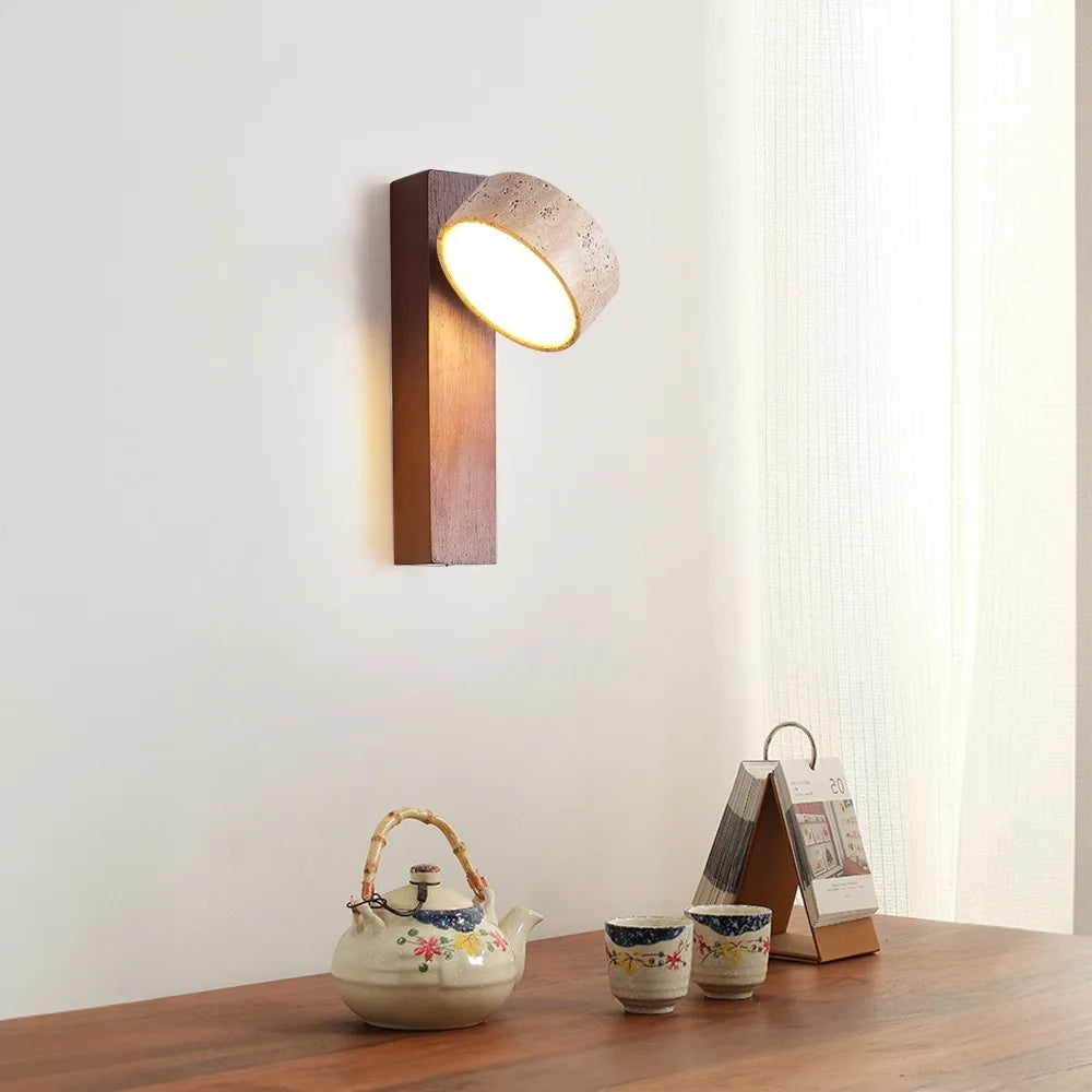 Stone Sconce Rotatable