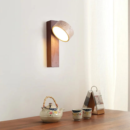 Stone Sconce Rotatable