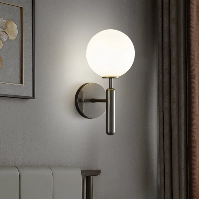 Nordic Glow Plug-In Wall Sconce Light