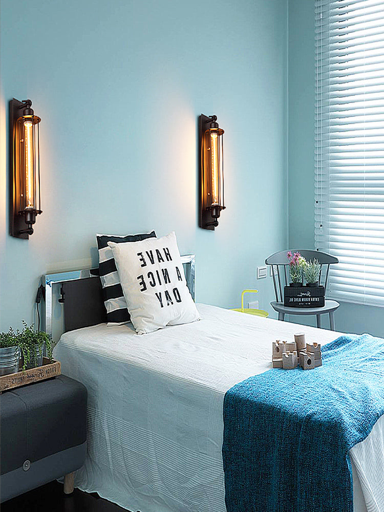 Retro Iron Wall Light