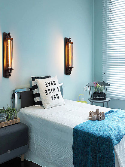 Retro Iron Wall Light