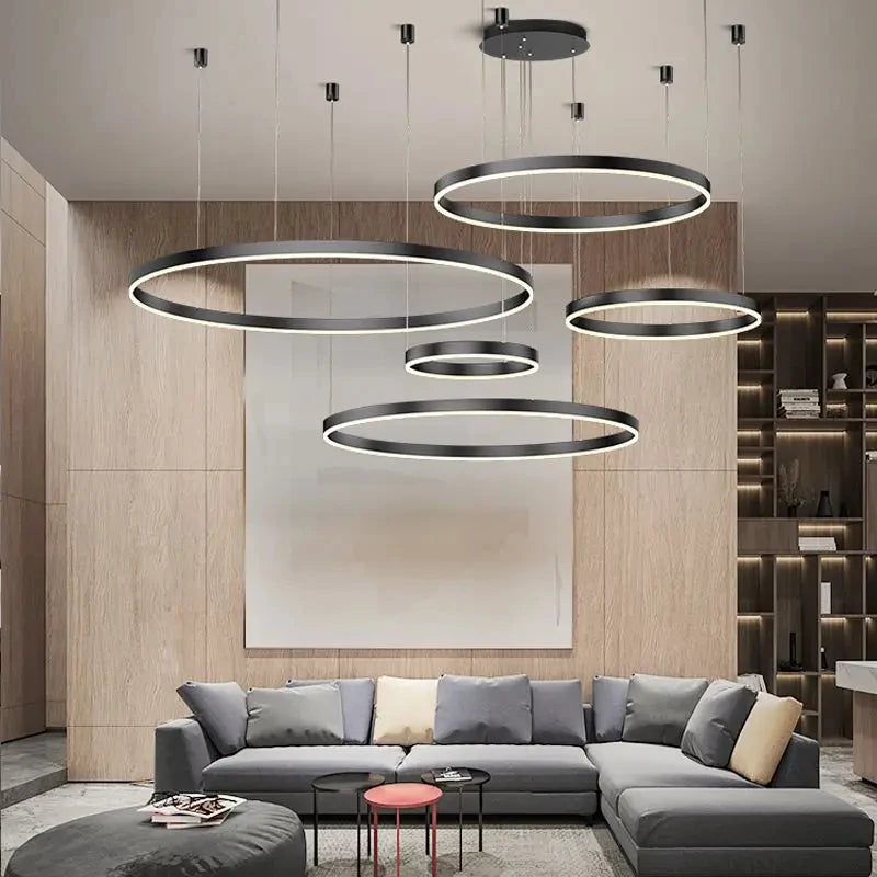 LED Ring Chandelier