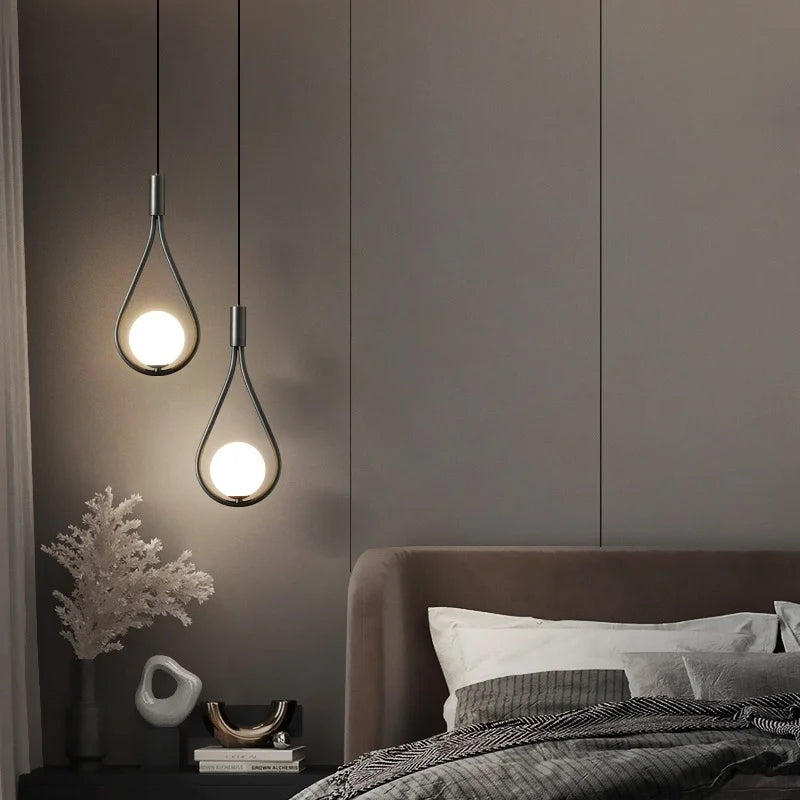 Black Pendant Lighting for Bedroom Bedside Shop
