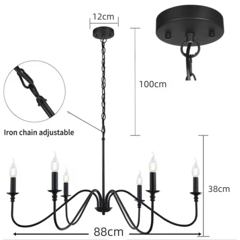 Vintage Loft Chandelier