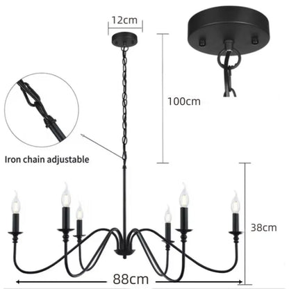 Vintage Loft Chandelier