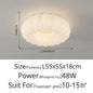 Nordic Glow Round LED Ceiling Lamp for Kids' Rooms