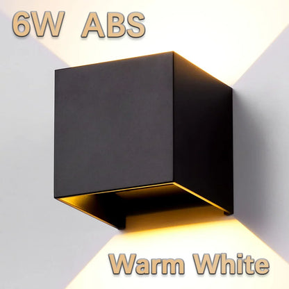 GlowSphere LED Wall Light - Indoor & Outdoor Decor