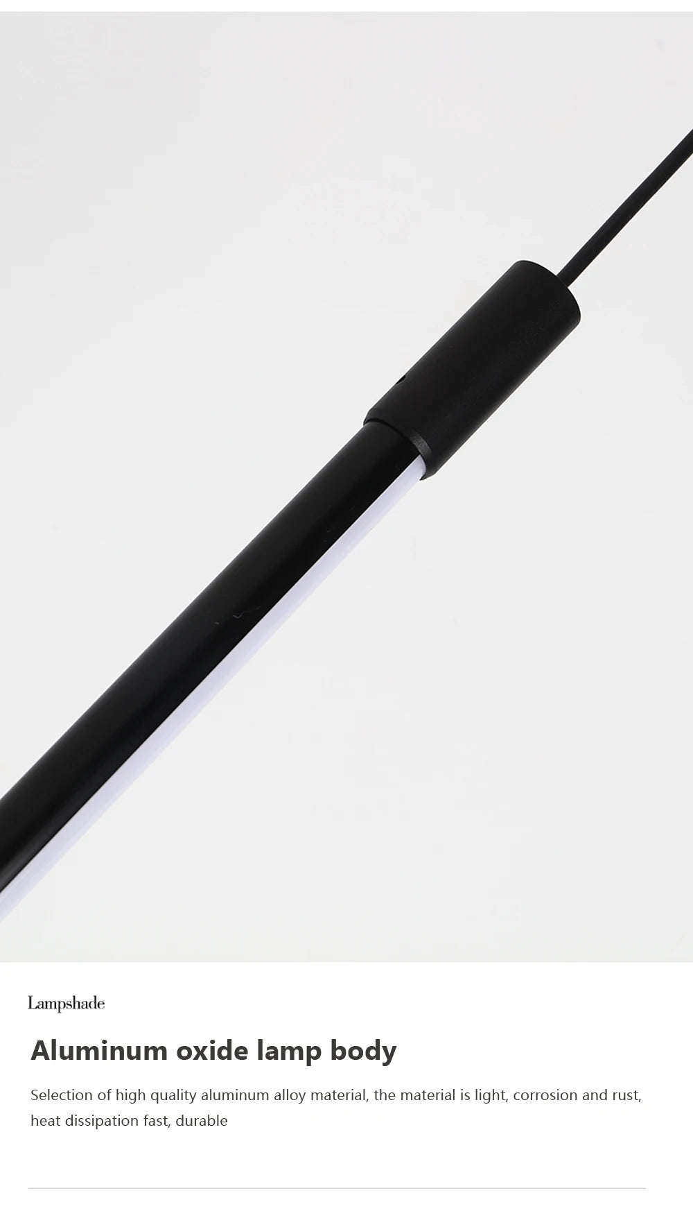 Modern LED Long Pendant Lights for Dining Room