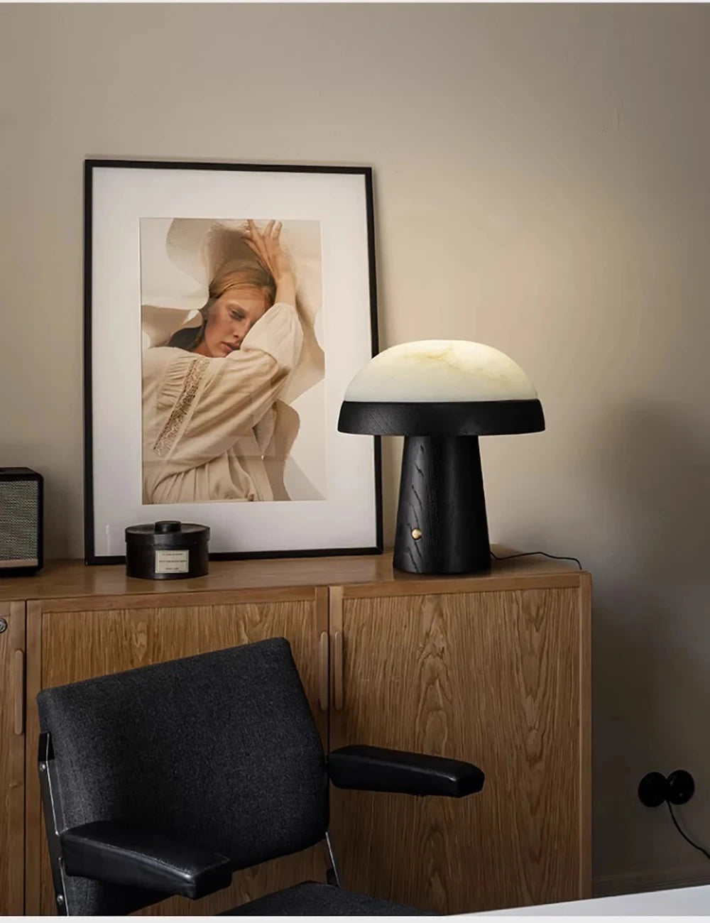 WoodMarb Glow: Sleek LED Desk Lamp