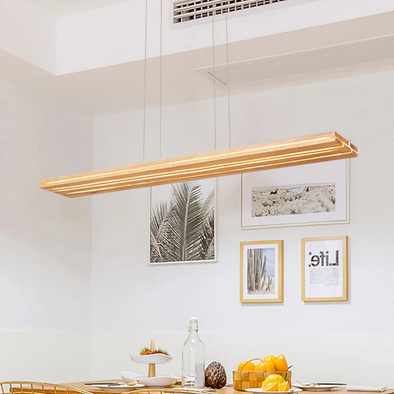 Nordic Wood LED Wall Sconce - Modern Rustic Charm