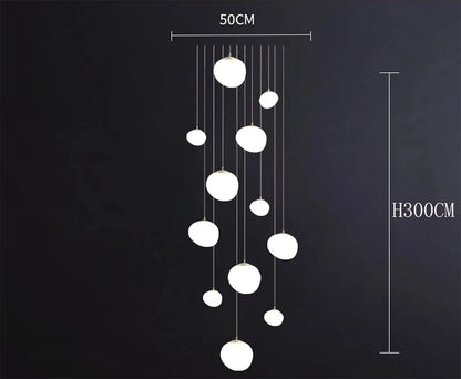 Modern Ceiling Chandeliers for Dining Room Hanging Light Fixture