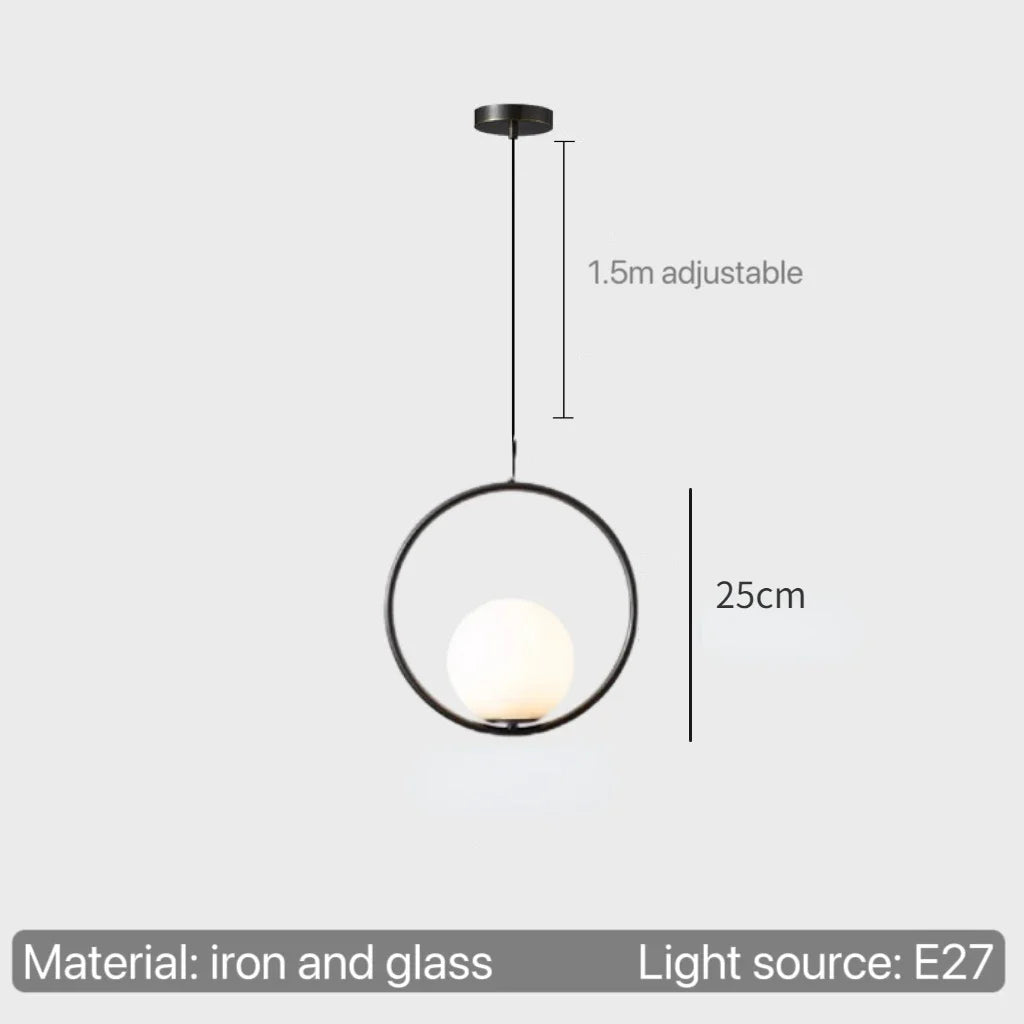 Black Pendant Lighting for Bedroom Bedside Shop