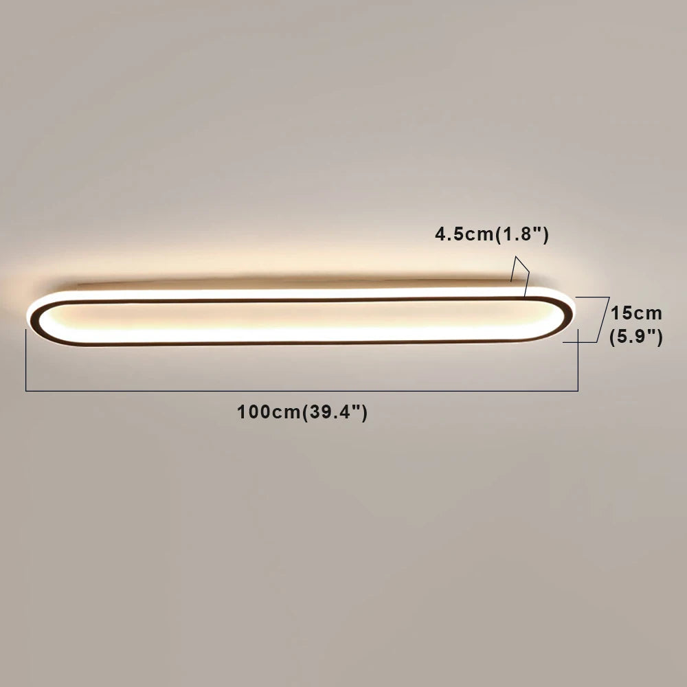 Modern Glow LED Ceiling Lamp - Elegant Interior Illumination
