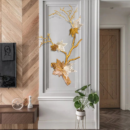 Leafy Glow Wall Sconce