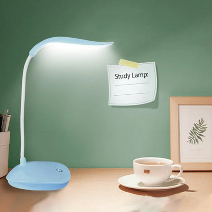 Smart Touch LED Desk Lamp - Portable & USB Rechargeable