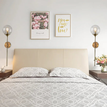 Golden Orb Wall Sconce