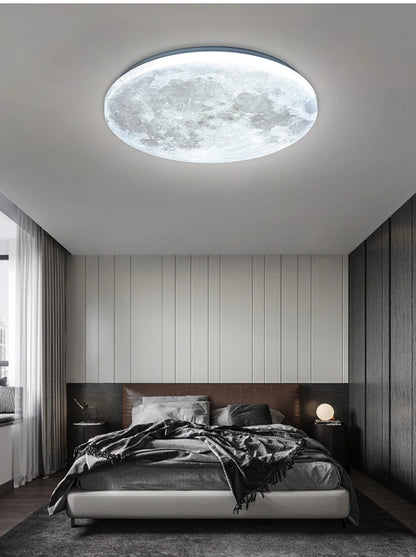 LunarGlow Modern Ceiling Lamp for Stylish Spaces