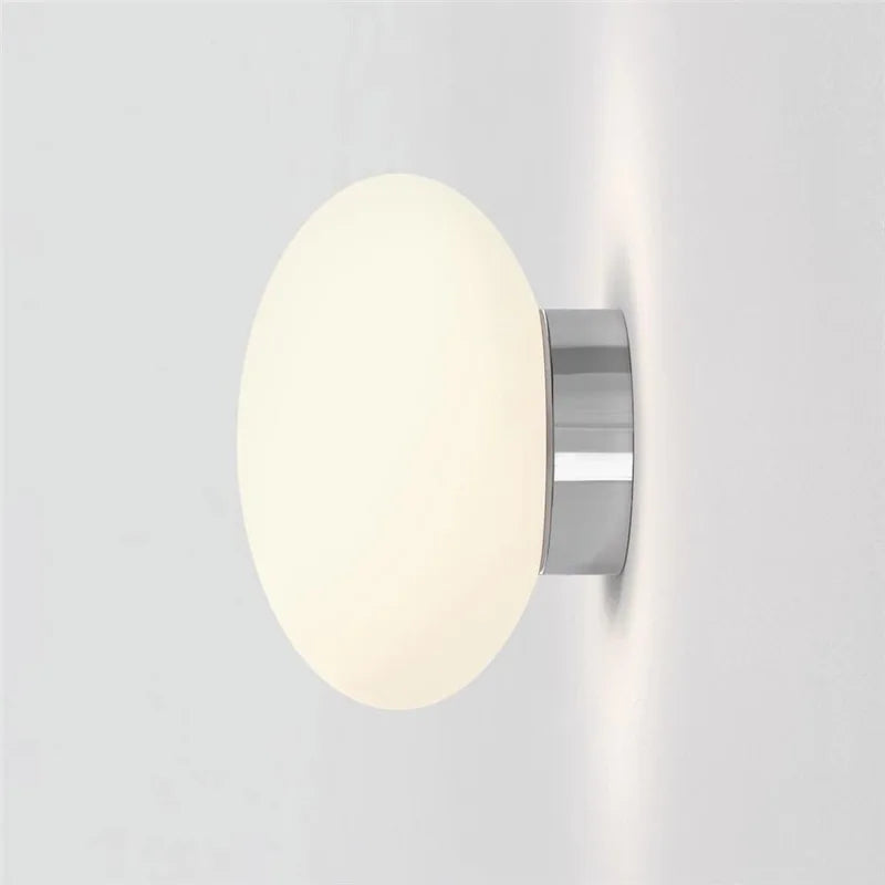 Glass Ball Wall Sconce