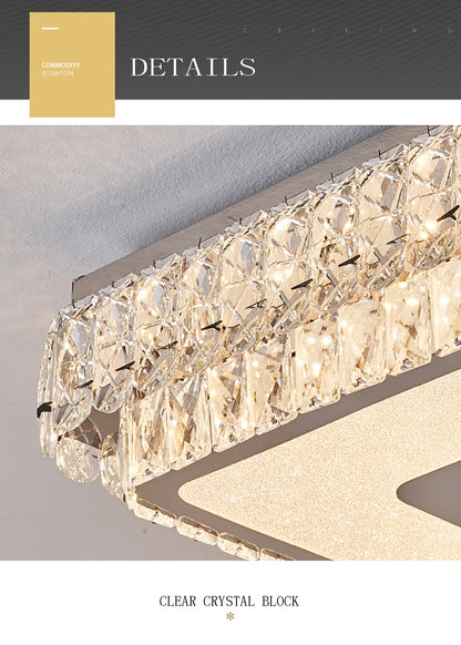 Luxe Crystal Chandelier