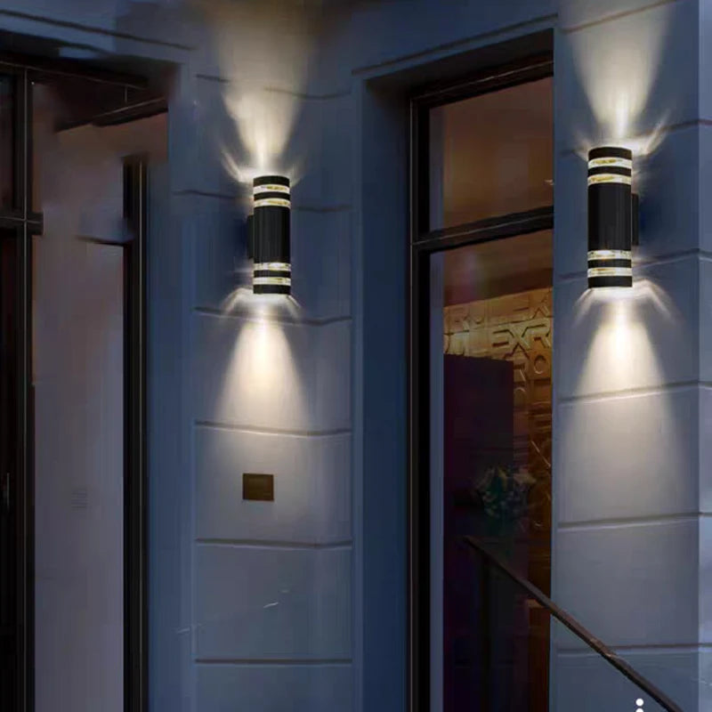 BrightGuard E27 LED Wall Sconce - Waterproof Design