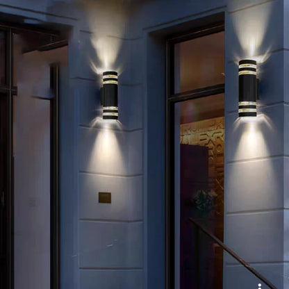 BrightGuard E27 LED Wall Sconce - Waterproof Design