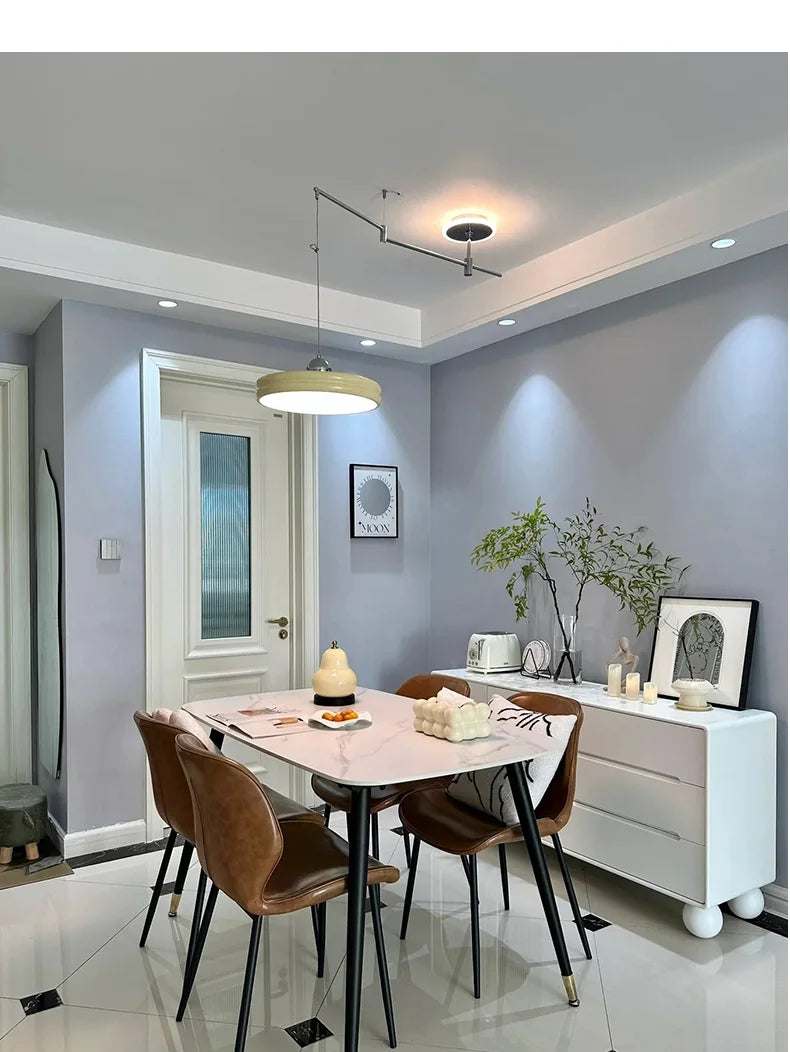 EyeCare Round Rotatable Dining Glam Light