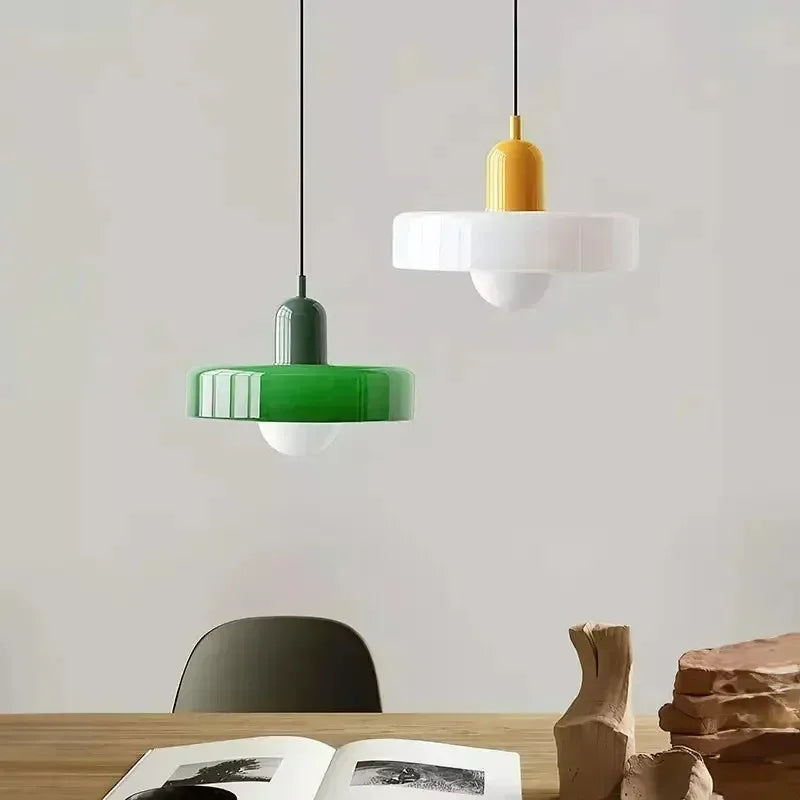 Nordic Retro Glass Pendant