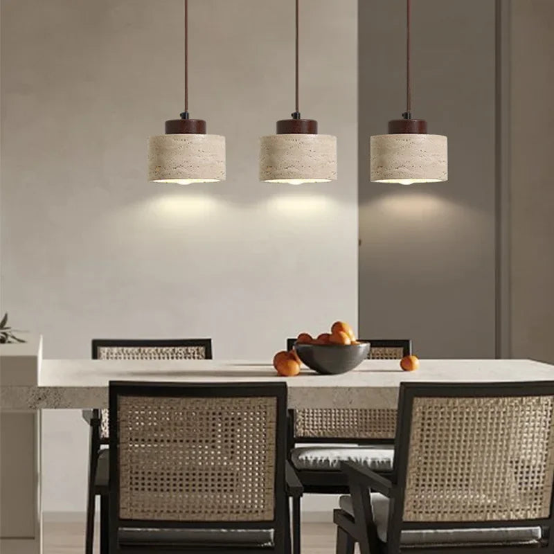 Travertine Stone Pendant
