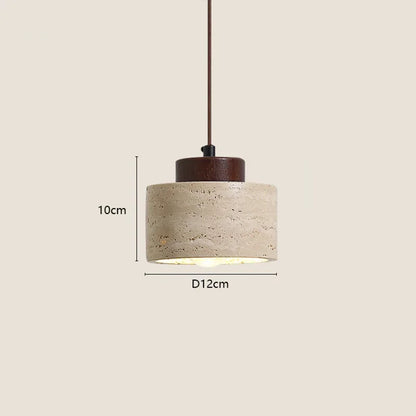 Travertine Stone Pendant