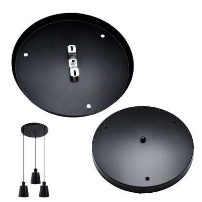 Chandelier Canopy Kit: Metal Ceiling Fixture Base