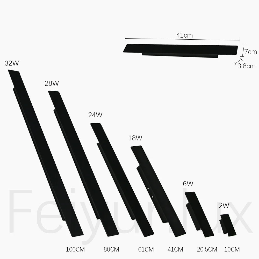 AquaGlow LED Outdoor Wall Lamp