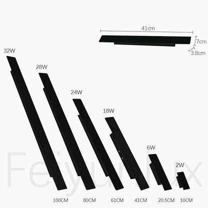 AquaGlow LED Outdoor Wall Lamp