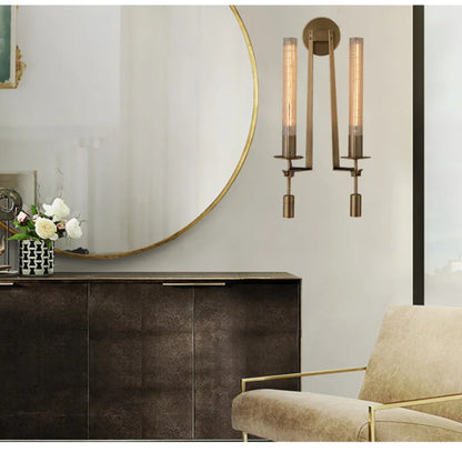 CopperGlow Modern Wall Sconce Light Fixture