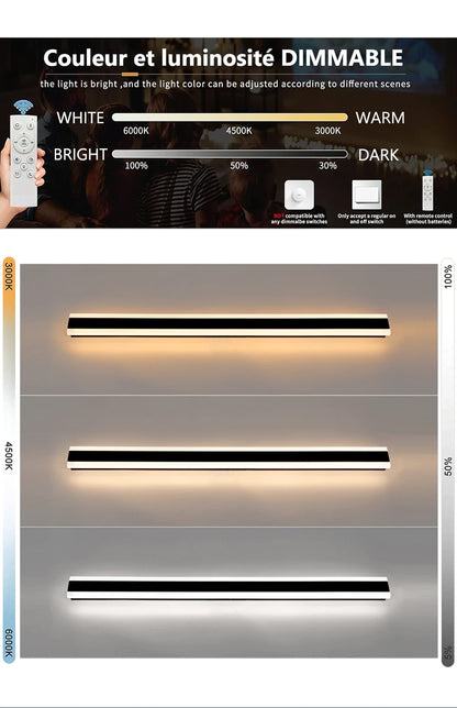 Remote LED Wall Sconce - Outdoor Elegance