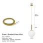 Modern Chandelier Glass Ball LED Pendant Lights