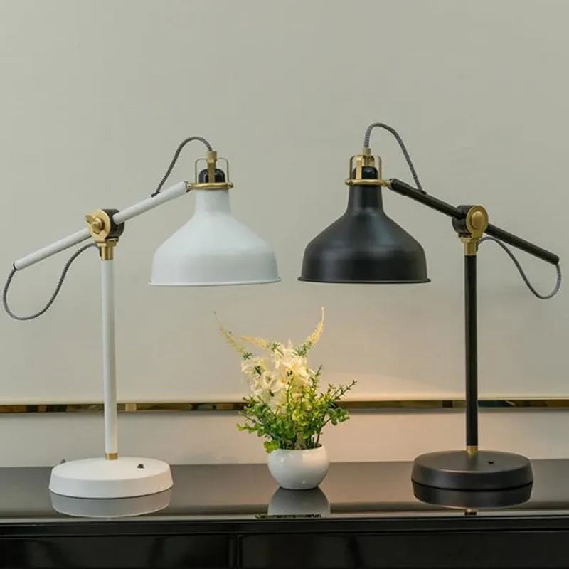 Rocker Vertical Floor Lamp Modern Long Arm Floor Lights