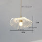 IWHD Nordic Vintage Copper Glass LED Pendant Light Fixtures